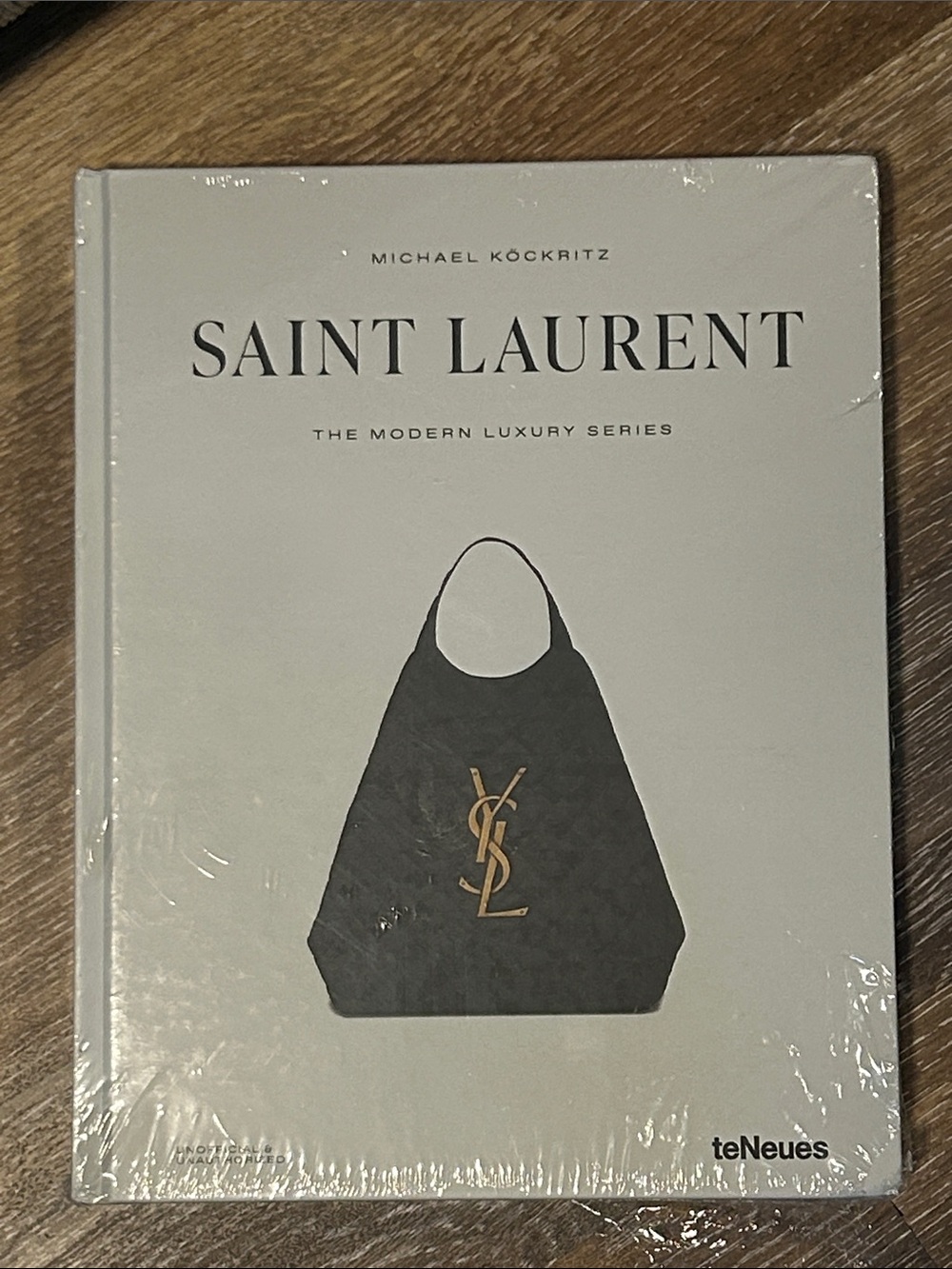 YSL Saint Laurent Oversized Table book still in plastic
